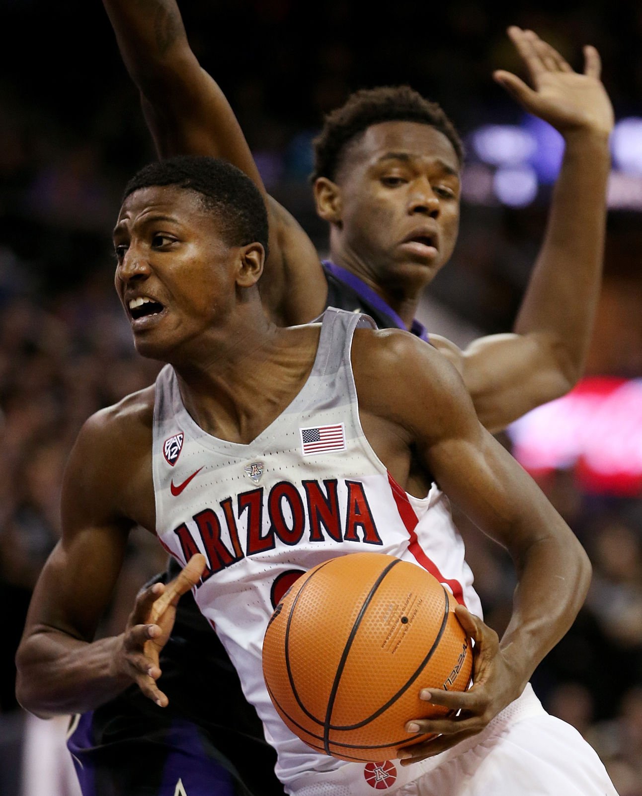 No. 9 Arizona Wildcats vs. Washington Huskies college basketball (copy)